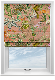 Barbados, Coral Sands - Twist&Fit Roman Blind